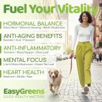 EasyGreens Organic Superfood Capsules - 100 Vegan