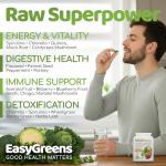 EasyGreens Organic Superfood Capsules - 100 Vegan