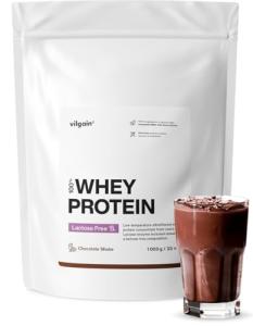 Vilgain Lactose Free Chocolate Whey Protein 1000g