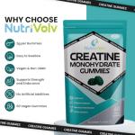 Blueberry Creatine Monohydrate Gummies for Muscle Growth