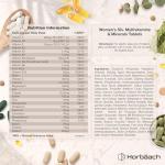 Multivitamins for Women 50+ | 120 Vegan Tablets