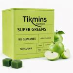 TIKMINS Super Greens Gummies with Vitamins & Zinc