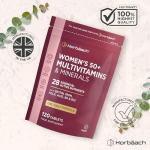 Multivitamins for Women 50+ | 120 Vegan Tablets