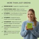 TIKMINS Super Greens Gummies with Vitamins & Zinc