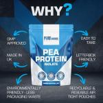 Vegan Pea Protein Isolate 2500g Strawberry