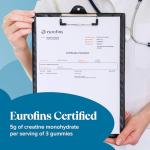 High Strength Creatine Gummies - 5000mg Monohydrate