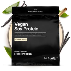 Vegan Soy Protein Isolate - Vanilla Crème, 27g Protein