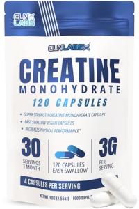 CLN Labs Creatine Monohydrate Capsules - 120 Count