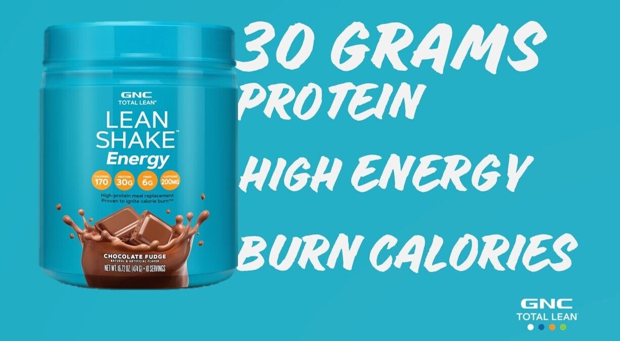 Chocolate High Protein Lean Shake + Energy 1.67 lbs