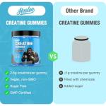Creatine Gummies 5000mg with BCAAs - Blueberry Flavor