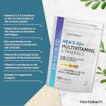 Vegan Multivitamin Tablets for Adults 50+ - 180 Count