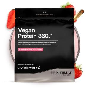 Vegan Protein 360 - Strawberries 'n' Cream Shake