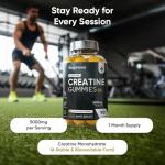 Vegan Creatine Monohydrate Gummies - 3000 mg 90 Count