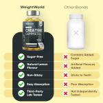 Vegan Creatine Monohydrate Gummies - 3000 mg 90 Count