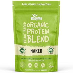 BodyMe Organic Vegan Protein Powder Blend - Unsweetened
