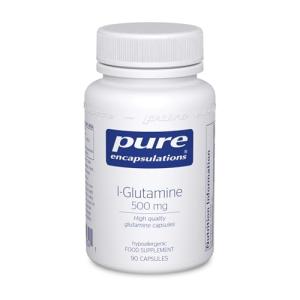 L-Glutamine 500mg - Pure Free-Form Capsules
