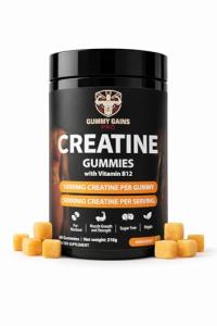 Vegan Creatine Gummies 5000mg for Muscle Recovery