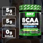 NXT Nutrition BCAA & Glutamine Powder - Kiwi Lime