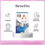 Active Iron Men’s Multivitamin & Iron Capsules, 30 ct