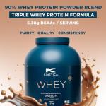 Kinetica Chocolate Whey Protein Powder, 2.27 Kg