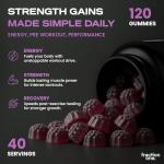 Berry Creatine Gummies - 5000mg, 120 Chews