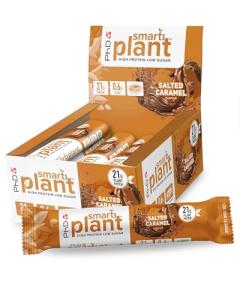 PhD Smart Plant Bar, Salted Caramel, 12 Pack