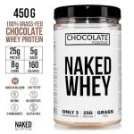 Naked Chocolate Whey Protein Powder - 450g