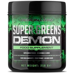 Super Greens Demon – Vegan Superfood Powder, 50 Servings
