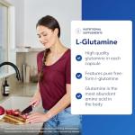 L-Glutamine 850mg Capsules - 90 Count