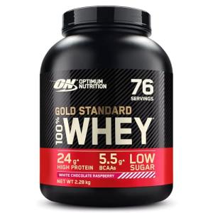 Gold Standard 100% Whey Protein Powder, White Chocolate Raspberry