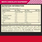 Gold Standard 100% Whey Protein Powder, White Chocolate Raspberry