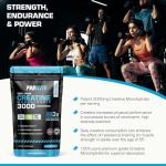 Vegan Creatine Monohydrate Capsules - 3000mg, 360 Count