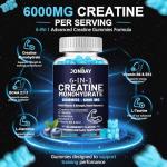 Blueberry Creatine Gummies 6000MG for Strength