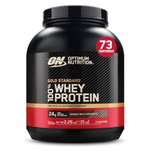 Optimum Nutrition Gold Standard 100% Whey Protein Powder - Double Rich Chocolate Flavour
