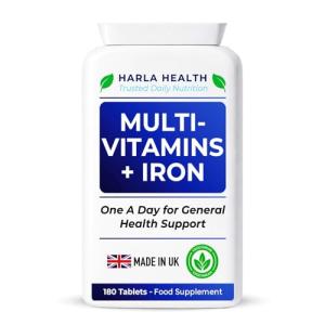 Multivitamin Tablets with Iron - 180 Count