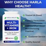 Multivitamin Tablets with Iron - 180 Count