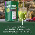 Super Greens Powder with Ashwagandha & Lion's Mane