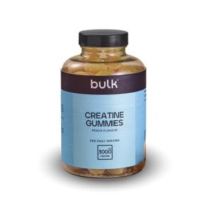 Peach Flavored Creatine Gummies - 60 Count