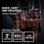 Peach Flavored Creatine Gummies - 60 Count