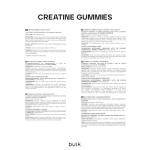 Peach Flavored Creatine Gummies - 60 Count