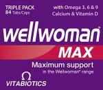 Wellwoman Max Multivitamin Tablets for Women, 84 Count