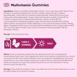 High Strength Vegetarian Chewable Multivitamin Gummies
