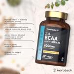 BCAA Tablets 4000mg | 365 Vegan Amino Complex