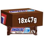 Bulk Snickers Protein Bars, Chocolate & Peanuts, Vegetarian (18x47g)