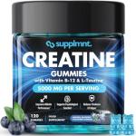 Creatine Gummies 5000mg - Blueberry Flavor 120 Count