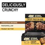 Optimum Nutrition Protein Bars, Peanut Butter Flavour (10x65g)