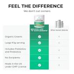 Organic Greens Powder with Pea Protein & Probiotics