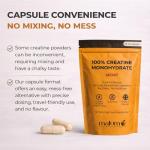 Malum Creatine Monohydrate 3000mg Vegan Capsules