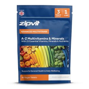 Vegan A-Z Multivitamin Tablets for Men and Women