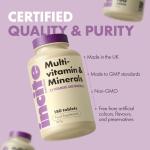 Vegan Multivitamin Tablets | 26 Essential Nutrients